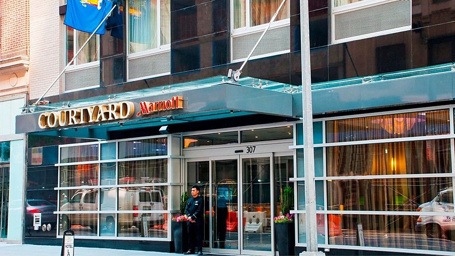 Courtyard By Marriott Times Square West Hotel New York Esterno foto